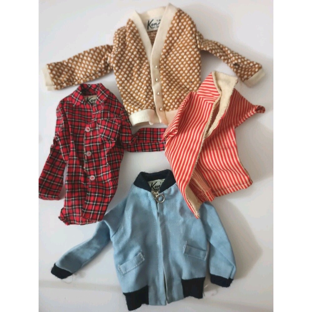 Vintage Barbie Ken Doll Shirt Jacket Sweater
